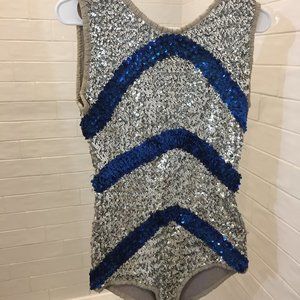 Vintage Sequin Leotard